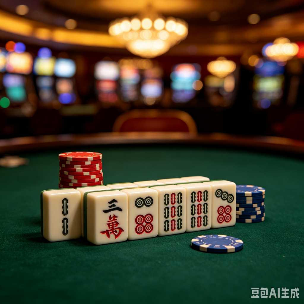 large print mahjong set