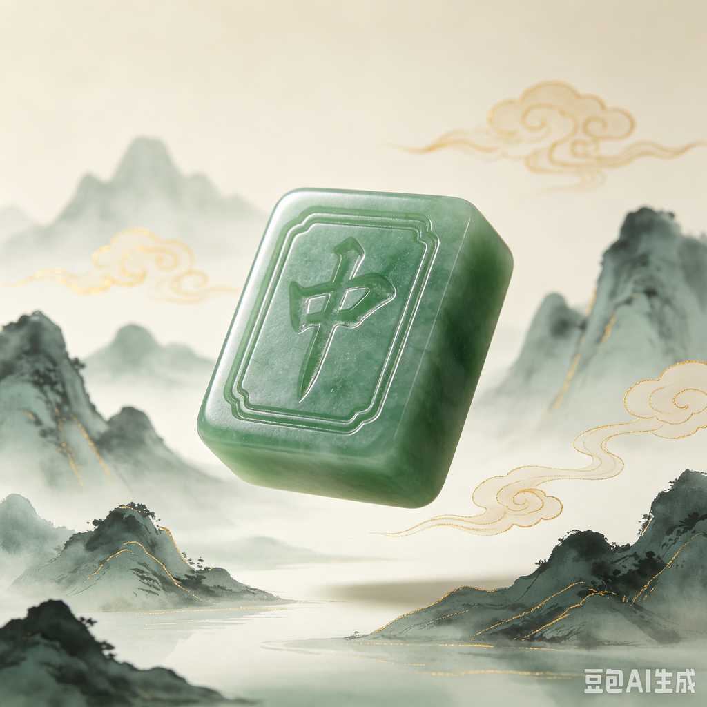 displayable mahjong set