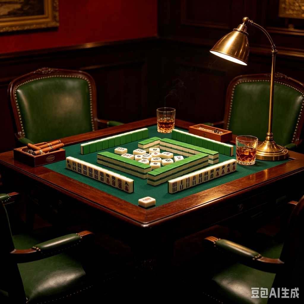 traditional color mahjong set