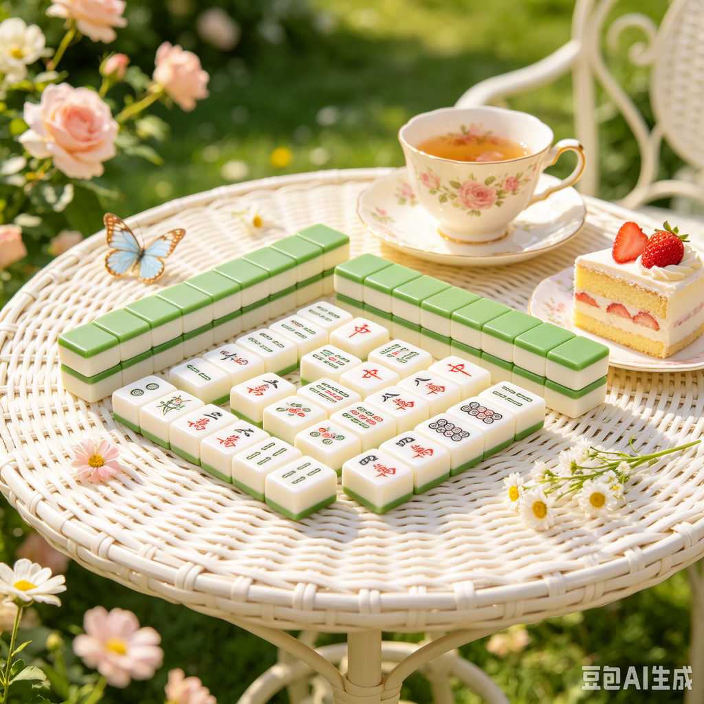 matte finish mahjong set
